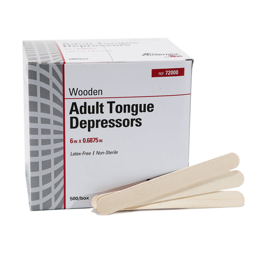 Tongue Depressors - Non-Sterile  -  500 / Box
