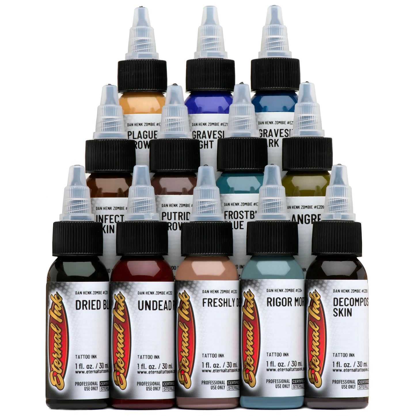 Eternal Ink - Zombie Color Set