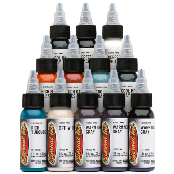 Eternal Tattoo Ink - M Series Set – New Orleans Tattoo Supplies
