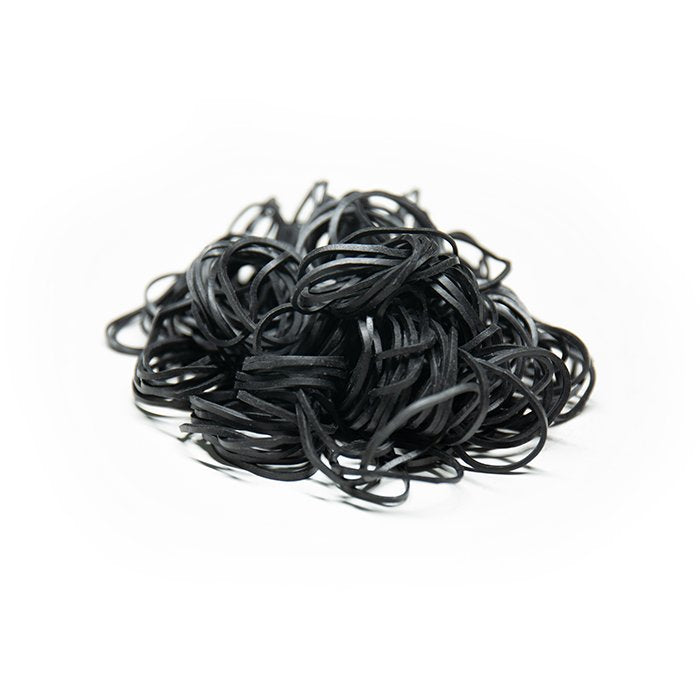 Rubber Bands #12 - Black (1/4 lbs bag)