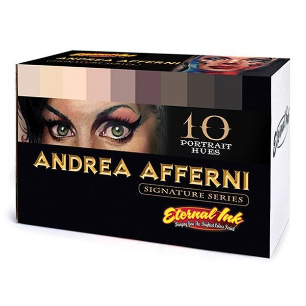 Eternal Tattoo Ink - Andrea Afferni Signature Series Portrait Set